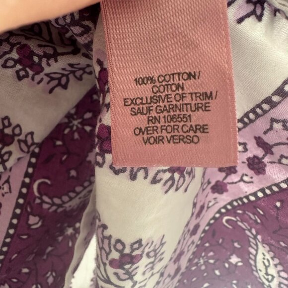 Calypso St. Barth Embroidered Tunic T-Shirt Dress Floral Boho 100% Cotton - XS - Picture 4 of 6